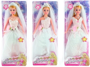 Bruidspop met gewrichten 28 cm