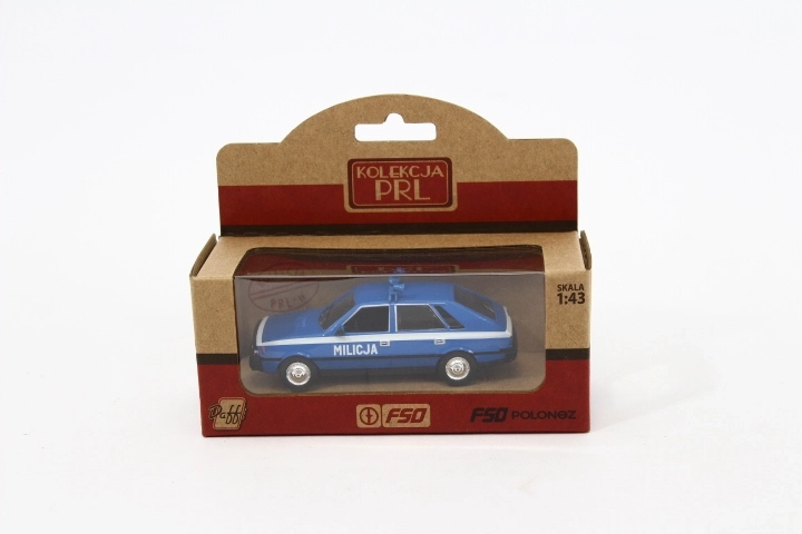 Model van de FSO Polonez Milicja op schaal 1:43