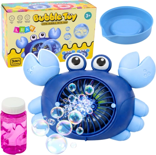 Krab automatische 2-in-1 bubbelmachine voor bad en buiten