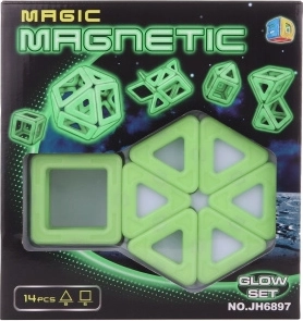 Magische magnetische bouwset Lichtgevende Set