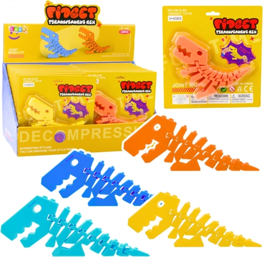 Dinosaurus 3D Puzzle Fidget Speelgoed