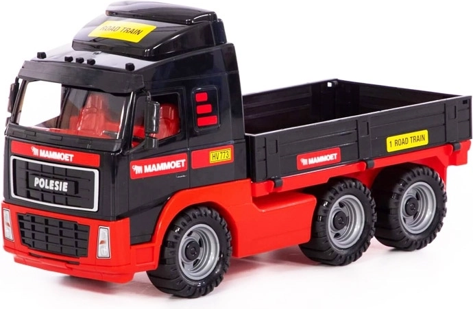 Mammoet-vrachtwagen met laadbak
