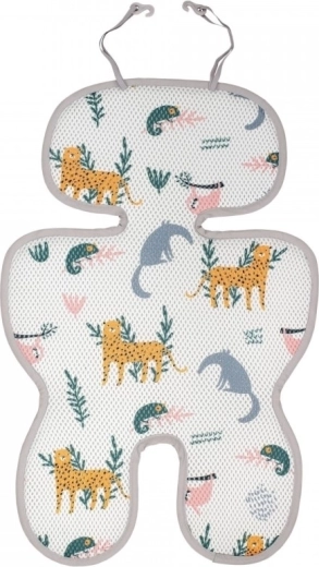Leokid 3D ademend inlegkussen double animal friends