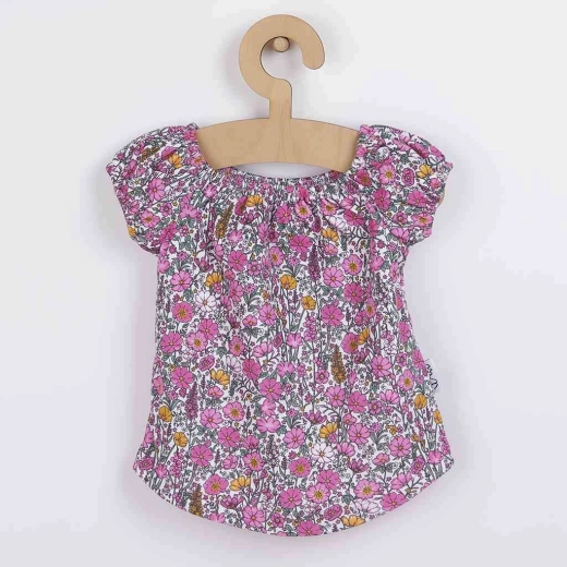 Baby katoenen blouse Nicol Lea roze 74 (6–9 maanden)
