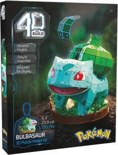 Pokémon 4D Build Bulbasaur 3D-puzzel