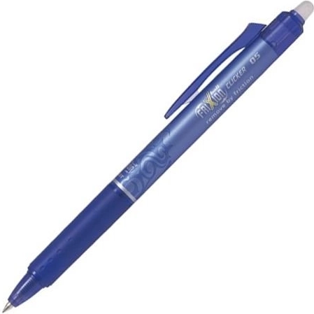 Pen Pilot FriXion Clicker 0,5 mm blauw