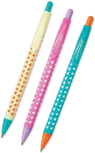 Balpen CONCORDE Crazy, pastelkleuren