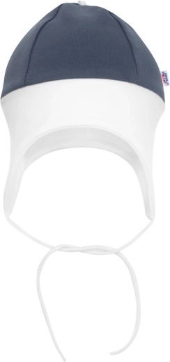 baby mutsje New Baby The Best, grafiet, maat 74 (6–9 m)