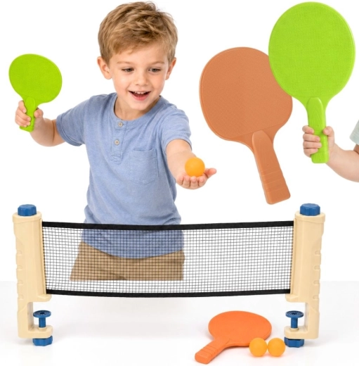 Woopie tafeltennisset met verstelbaar net