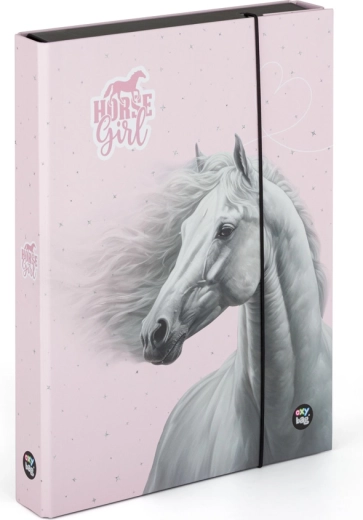 Box voor schriften A4 Jumbo paard Romantic