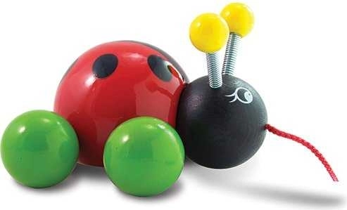 Houten treklieveheersbeestje VILAC