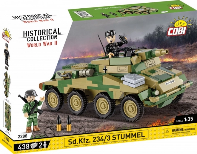 Bouwset COBI Historical Collection Sd.Kfz. 234/3 Stummel 1:35