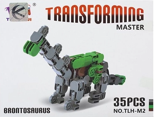 Constructiespeelgoed dinosaurus, 35 onderdelen - 1 stuk