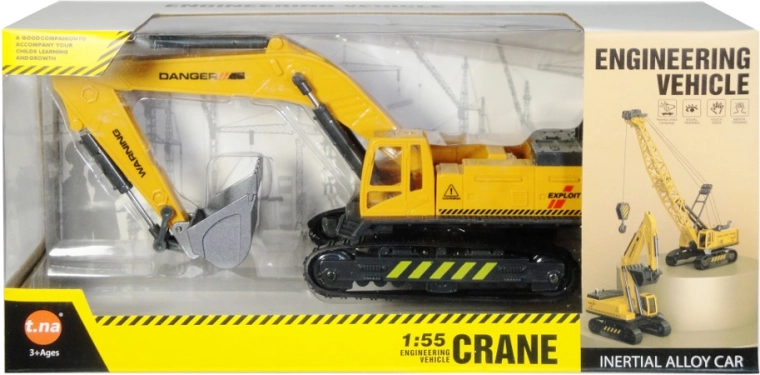 Rupsgraver 1:55 met metalen onderdelen