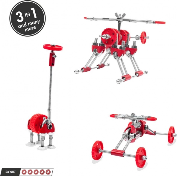 Bouwset Helikopterbit The OffBits 3-in-1