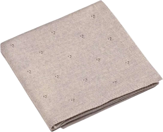 NANNA merino deken Apollo beige