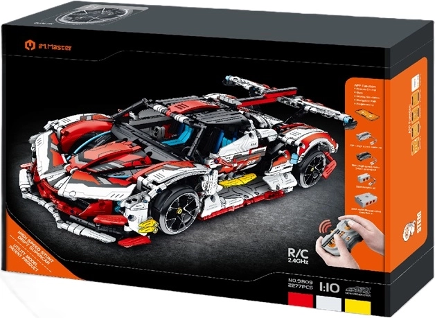 IM.Master RC drift sportauto op afstandsbediening 1:10 van bouwstenen