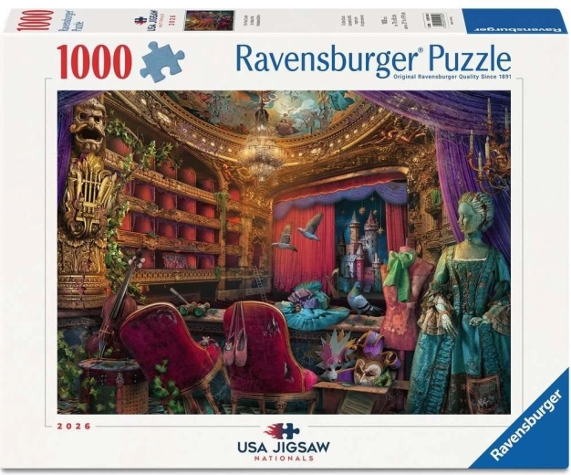 Ravensburger puzzel USA Jigsaw Nationals: Laatste gordijn 1000 stukjes