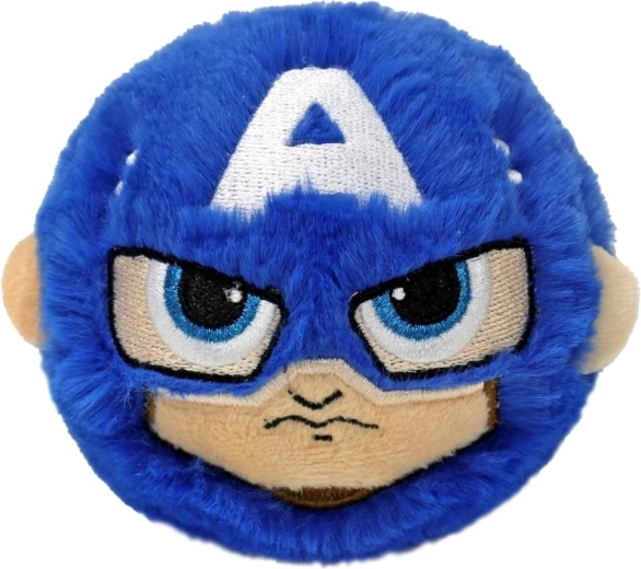 Ty Marvel Captain America pluchen speelgoed bouncer 8 cm - 1 stuk