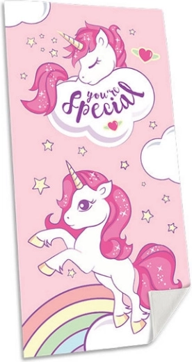 Handdoek met eenhoorn 70 × 140 cm