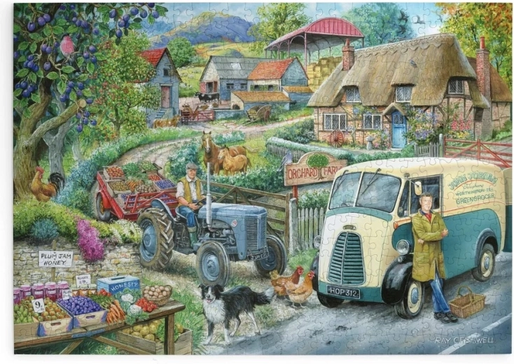 Puzzel Verkoop van landbouwproducten 500 stukjes