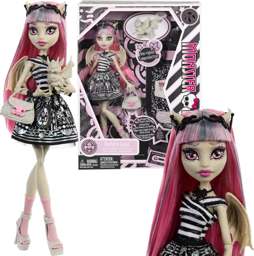 Monster High pop Rochelle Goyle 26 cm Creeproduction met accessoires en huisdier Roux