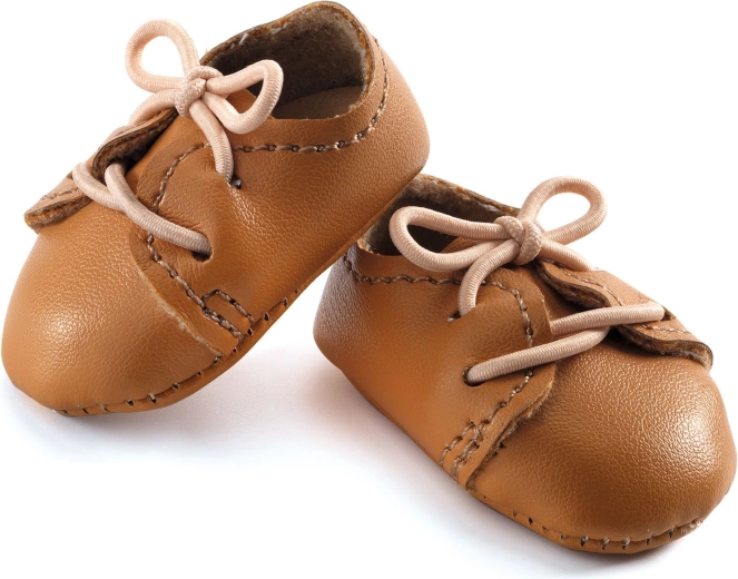 Schoentjes voor pop DJECO Pomea bruin