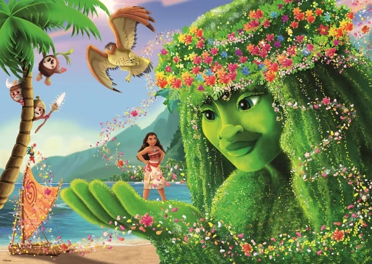 Ravensburger puzzel Disney Dappere Vaiana 1000 stukjes