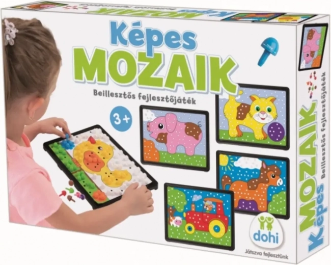 Mozaïekafbeeldingen Dieren