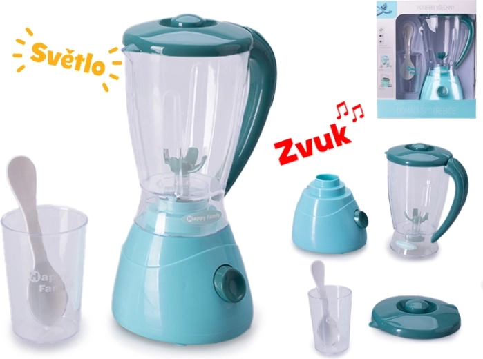 Kinderkeukenmixer met licht en geluid, 18 cm