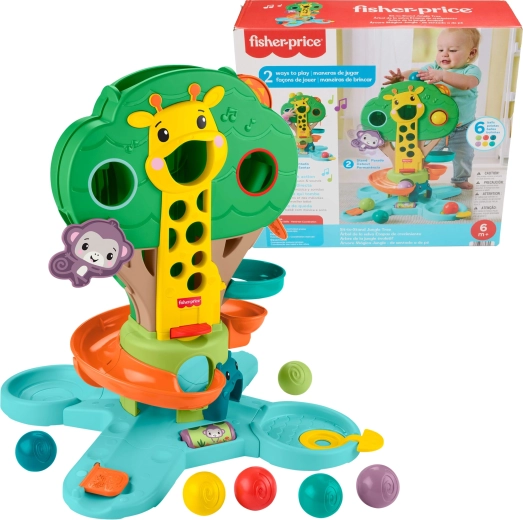 Fisher-Price actief boompje met balletjes van zitten tot staan