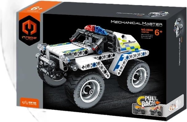 Mechanical Master bouwset politiejeep 199 onderdelen