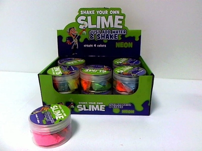 Poeder voor het maken van slime – 12 stuks in display