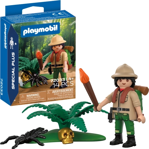 Playmobil Special Plus – avonturier met accessoires, 14 delen