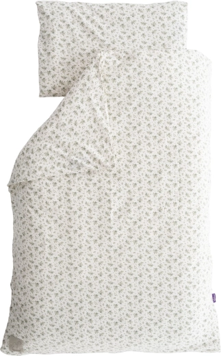 Träumeland jersey beddengoed olive 100 × 135 cm + 40 × 60 cm