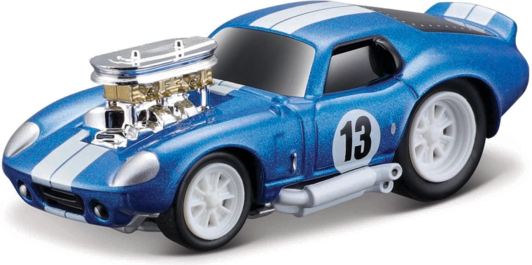 Maisto Muscle Machines Shelby Cobra Daytona Coupe blauw 1:64