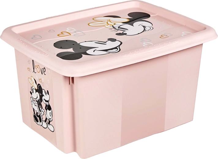 Opbergbox met deksel Minnie 15 l