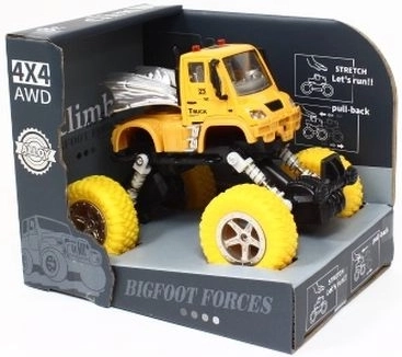 Metalen terreinwagen 4x4 met vering