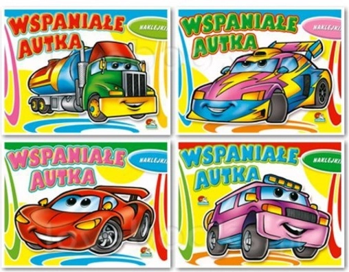 Kleurboekjes Geweldige autootjes