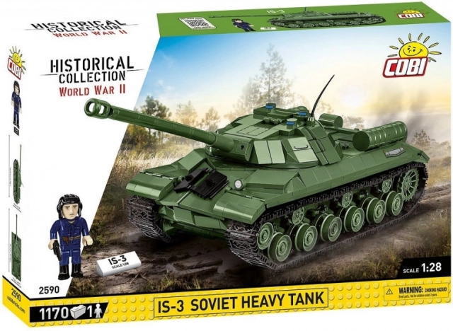 Bouwset tank IS-3 – Sovjetische zware tank 1:28