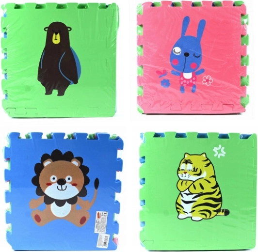 Schuimrubberen puzzelmat 30 × 30 cm voor kinderen