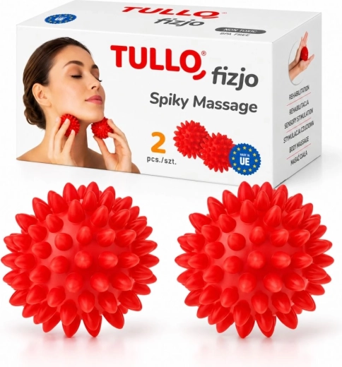 Tullo set van 2 ballen voor fysiomassage