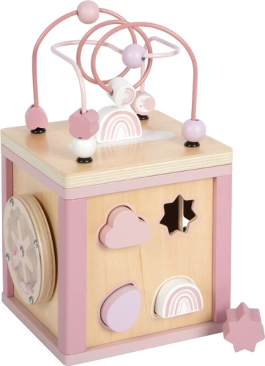 Motoriekkubus Small foot roze