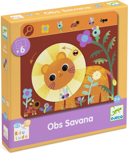 Spel Eduludo: Savanne