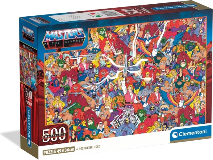 Clementoni puzzel Heersers van het heelal 500 stukjes