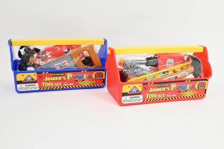 Kinder gereedschapset in koffertje (20-delig)
