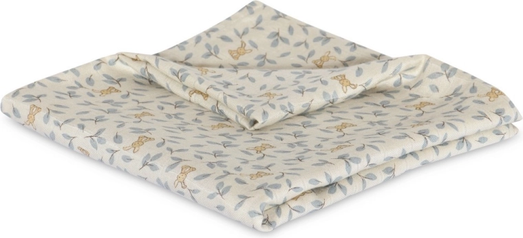 Nuuroo Valentin mousselinen bamboeluier bunny leaf - 1 stuk