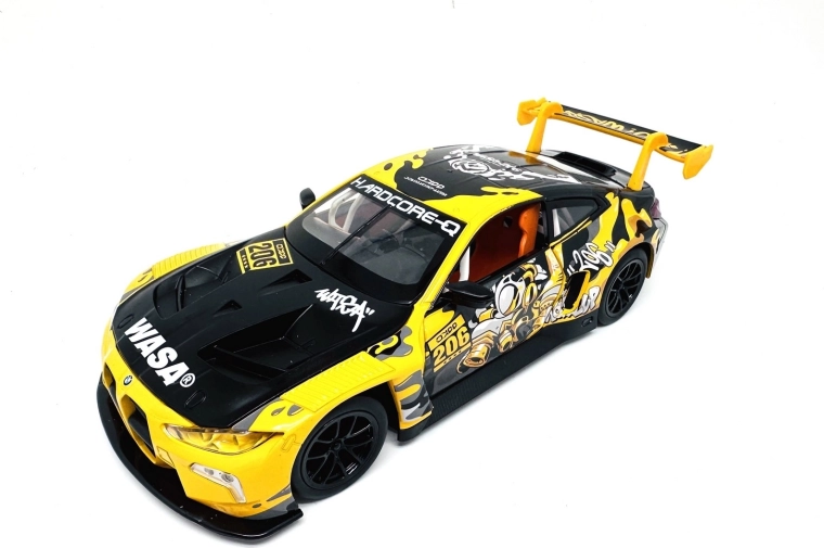 BMW M4 GT3 WASA automodel 1:24 met licht en geluid