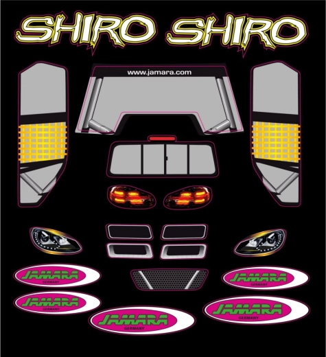 Decoratieve sheet Shiro