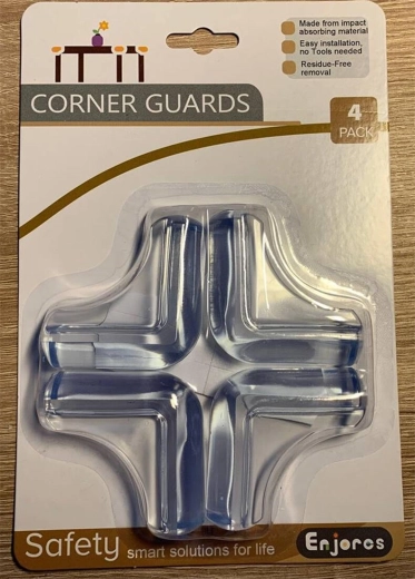 PVC meubelhoekbeschermers (4 stuks)